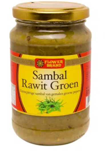 Sambal rawit groen