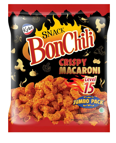 Boncabe macaroni snack