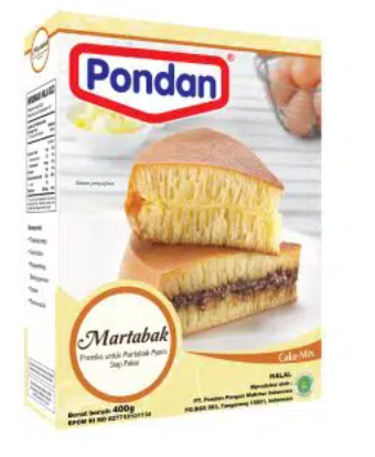 Pondan Cakemix martabak 400g