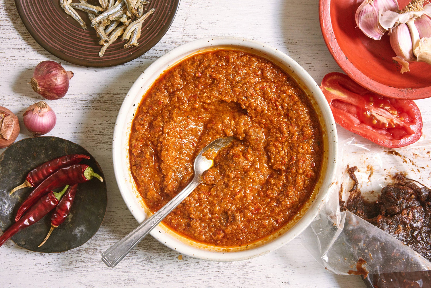 Onze sambals en curry's