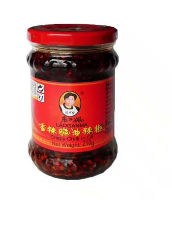 Chili crispy in olie
