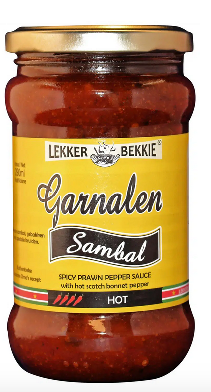 Lekker Bekkie Sambal garnalen