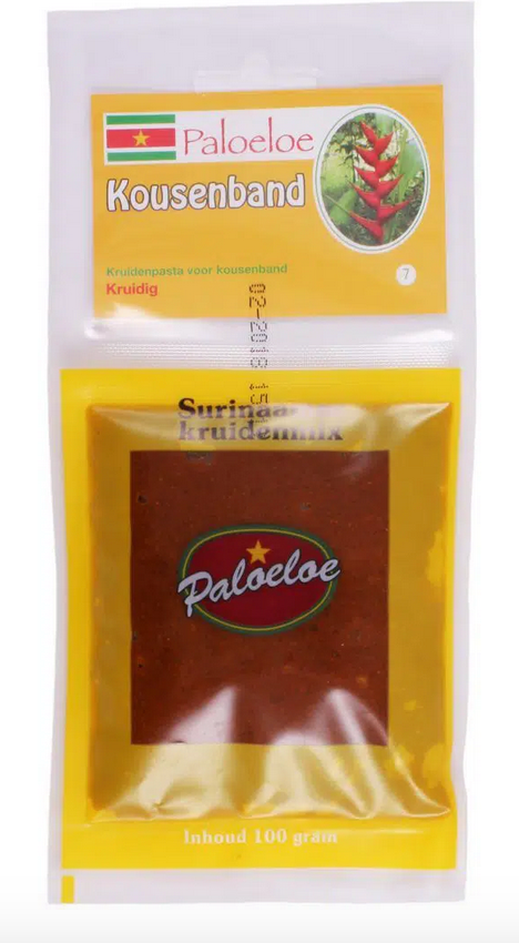 Surinaamse kruidenmix kousenband