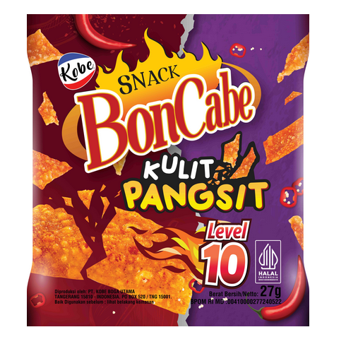 Boncabe pangsit snack level 10