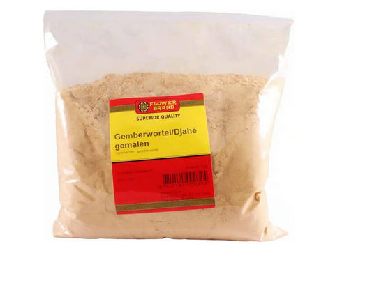 Gemberwortel gemalen