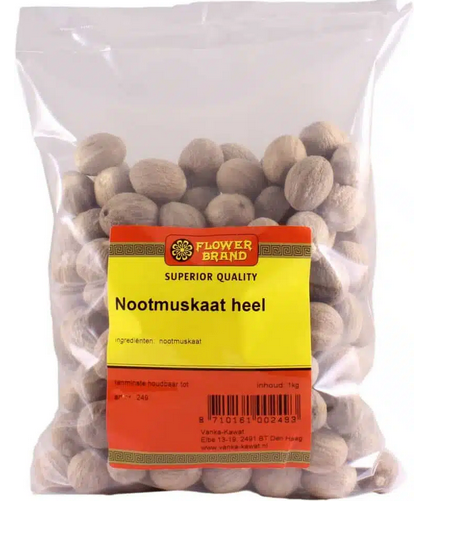 Nootmuskaat heel