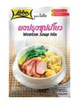 Kruidenmix wonton soup