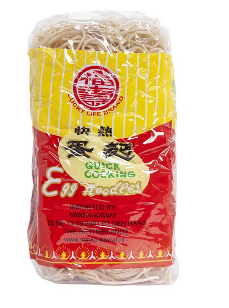 Mie eier snelkokend