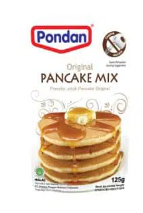 Cakemix pancake pondan