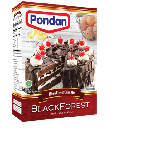 Pondan Cakemix Black Forest  Choco Cake Deluxe 418g