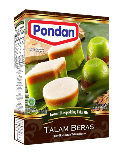 Pondan Cakemix talam beras 300g