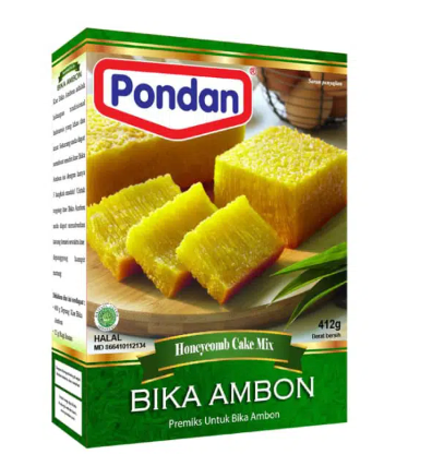Pondan Cakemix bika ambon 412g